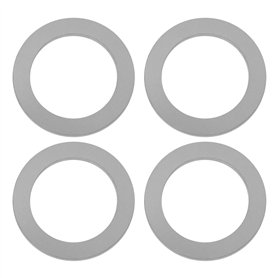 eMagTech Lot de 4 rondelles de pédale de vélo en acier inoxydable 304 de 1