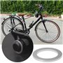 eMagTech Lot de 4 rondelles de pédale de vélo en acier inoxydable 304 de 1,5 mm d'épaisseur pour essieux de pédale de 9/16 pouce