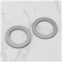 eMagTech Lot de 4 rondelles de pédale de vélo en acier inoxydable 304 de 1,5 mm d'épaisseur pour essieux de pédale de 9/16 pouce