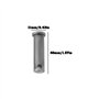 eMagTech Lot de 2 Goupilles Fendues 11 X 40 Mm avec Clip Et Rondelle Compatible avec Nostalgia La Pompe à Main Type 75