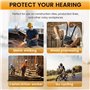 Dytabepl Bouchons d'oreilles Bluetooth Réutilisables en Silicone Étanche et Souple avec Cordon, protection auditive, réduction d