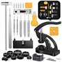 YEHEI Kit de réparation de montre en métal + outil pour presser les montres - Kit d'outils pour remplacer la batterie de montre
