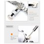 YEHEI Kit de réparation de montre en métal + outil pour presser les montres - Kit d'outils pour remplacer la batterie de montre 