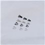 eMagTech 120pcs Crochets à Coudre et Fermeture des Yeux Couture Bricolage Accessoires d'artisanat pour Soutien-Gorge Vêtements V