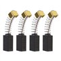 ECSiNG 2 paires de Balais de Charbon Moteur Rechange d'arrêt Automatique 6x8x14mm Compatible avec Kress HM 10 EM HM 22-2 EM SBLR