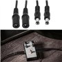 2pcs Câble de Conversion Puissance de Polarité Inversée Câble de Polarité Inversée Convertisseur de Polarité Inversée Accessoire