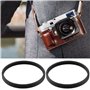 ECSiNG 3pcs en Alliage d'aluminium M39 à M42 Bague d'adaptation d'objectif M39 à Adaptateur d'appareil Photo M42 Compatible avec