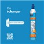 Philips Bouteilles de gazéification, 2 x 0,5 L, Transparentes