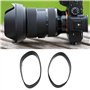 LT Easiyl 1 Jeu de Bagues de Mise au Point et de Zoom en Caoutchouc pour Objectif d'appareil Photo Compatible avec Sigma 24-70 m