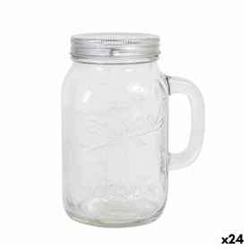 Carafe en Verre Transparent Viejo Valle 900 ml Avec couvercle
