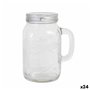 Carafe en Verre Transparent Viejo Valle 900 ml Avec couvercle