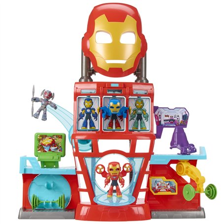 Iron Man and His Awesome Friends Marvel QG d'Iron Man