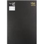 Letts Agenda scolaire standard A4 19–20 jour/page avec rendez-vous 13 mois – Noir