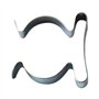 Bulk Hardware BH04494 Clip pour outil plaqué au zinc brillant