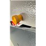 PrecisionGeek Moleté Pouce vis/Vis d'épaule Aluminium M5 x 10mm L-22mm Anodisé Orange Lot de 4