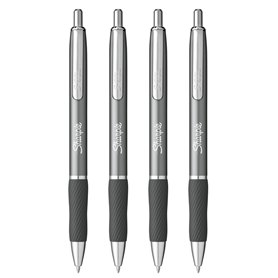 Sharpie Lot de 4 stylos S-gel à pointe moyenne 0