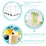 Argon Tableware Lot de 6 verres Highball - 510 ml « Tondo » Verres à boire modernes Hiball Gobelets lavables au lave-vaisselle G