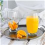 Argon Tableware Lot de 6 verres Highball - 510 ml « Tondo » Verres à boire modernes Hiball Gobelets lavables au lave-vaisselle G