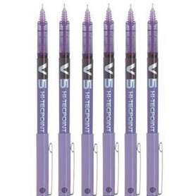 Pilot BX V5 Hi-Tecpoint Violet Pointe extra fine Stylo roller Pointe 0