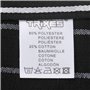 TRIXES Tablier de Chef de Cuisine Noir et Blanc