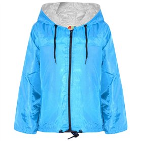 A2Z 4 Kids Filles Garçons Imperméables Vestes Enfants Léger Kag Mac - Raincoat Jacket 449 Aqua 11-12