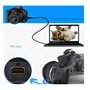 Panlouting USB Câble de Charge 8 Broches pour Appareil Photo 150cm Câble de Données EMC-5 Compatible avec Casio Exilim EX-ZS200 