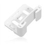 SPARES2GO Porte Plastique Support de Montage de Fixation Slide Kit compatible avec Electrolux Intégré Réfrigérateur et Congélate