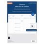 Filofax Agenda 2026 jour par page 26-68719 avec rendez-vous en 5 langues Format A4