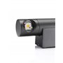 Auraglow applique d'intérieur orientable vers le haut le bas à LED noir intégré, IP54, blanc chaud pour véranda, garage ou jardi