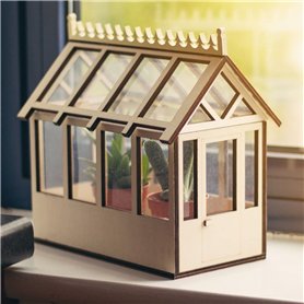 CKB LTD Serre Miniature d'intérieur avec Toit Amovible pour fenêtre de Cuisine idéale pour cultiver des Herbes des graines