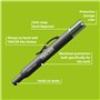 TRACER 6 distributeurs de plomb de rechange (y compris 4 mines de rechange graphite foncé 2B et 2 mines alternatives jaunes)