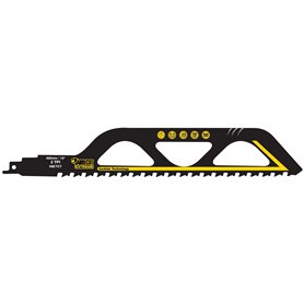 1 x SabreCut SCRS1243HM Carbure de tungstène 305 mm 2 TPI S1243HM Briques moyennes Poroton Fibre Ciment Béton Coupe droite Scie