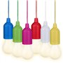 Valiant Fun FIR587 Lot de 6 guirlandes Lumineuses à Del à Suspendre alimentées par Piles