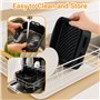 Alyvisun Moule Silicone Air Fryer avec Pinceau à Huile, 2 Pièces Plat pour Airfryer Panier Friteuse Air Chaud Moules Carré Barqu