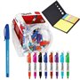 Sharpie Lot de 72 mini marqueurs permanents + notes adhésives + Paper Mate Pen Gift