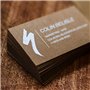 Lot de 20 feuilles de papier kraft A4 de 300 g/m², finition mate/impression de cartes artisanales