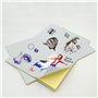 Evergreen Goods Lot de 20 feuilles de papier photo autocollant imprimable pour imprimantes à jet d'encre et laser Blanc brillant