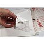 Evergreen Goods Lot de 20 feuilles de papier photo autocollant imprimable pour imprimantes à jet d'encre et laser Blanc brillant