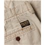 Superdry Short Vintage International Combinaison modèle Court, Gris Château, 32 Homme