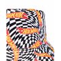 Hot Wheels Chapeau bob réversible pour garçons | Chapeau Multi-Motifs Bleu et à Carreaux avec Logo Protection Solaire légère | C