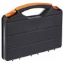 Perel Boite de rangement compartimentée vide, boîte rangement outils bricolage, boite compartiment, couvercle en plastique trans