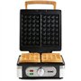 Gaufrier - DOMO - DO9274W - 1400 W - 2 gaufres XL - Blanc