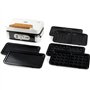 Appareil 3-en-1 - DOMO - DO9277C - Croque - gaufre - gril - 1100 W - Blanc