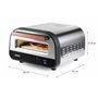 DOMO DO9289PZ Pizza Genius - Four à Pizza électrique - 1700W - 6 Programmes - Vos pizzas préférées en seulement 2 minutes - Pier
