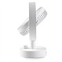 Ventilateur de table - DOMO - Li-ion batt. 5V - Rechargeable USB - Diametre 15 cm - 10 vitesses