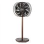 Ventilateur sur pied - DOMO - 26 W - Bois - ECO consommation - Silencieux - 9 vitesses - Affichage LED - Télécommande inclus