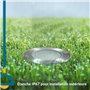 LeClubLED Support Spot Encastrable Sol GU10 AC220-240V Étanche IP67 Rond - perçage 98mm Diffuseur Dépoli