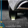 LeClubLED Support Spot Encastrable Sol GU10 AC220-240V Étanche IP67 Rond - perçage 98mm Diffuseur Dépoli