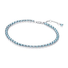 Pandora Timeless Collection 591469C03-20 Bracelet tennis en argent sterling et cristaux Bleu scintillant 20 cm