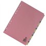 Q Connect Lot de 20 intercalaires A4